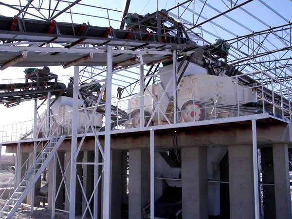 时产450吨混凝土砂石骨料生产线